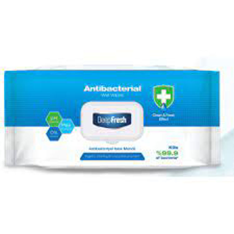 Picture of 613247 Antibacterial Wet Wipes Kills 99.9% Of Germs